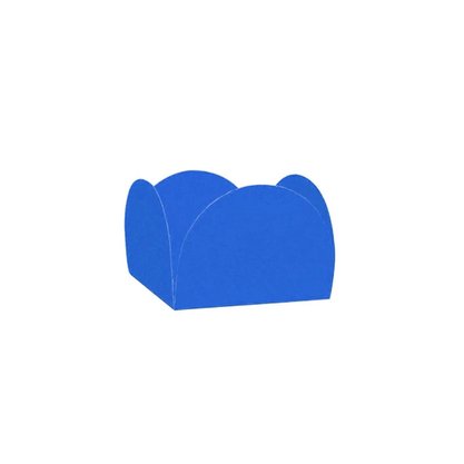 Porta Forminha Doces Pequena Azul Royal com 50 unidades Regina