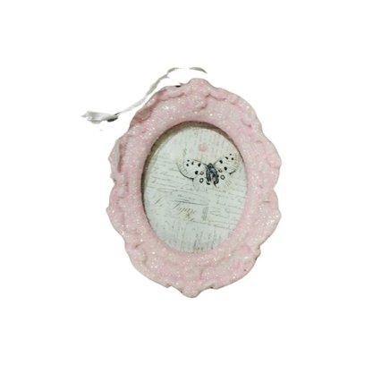 Porta-Retrato Rosa 12cm Pingente HTD001315