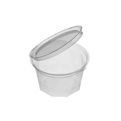 Pote Redondo com Tampa 450ml G 771D com 10 Unidades Galvanotek