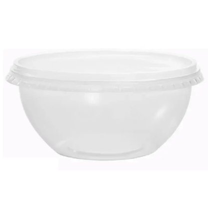 Pote Redondo com Tampa Bowl 750ml Prafesta com 20 Jogos