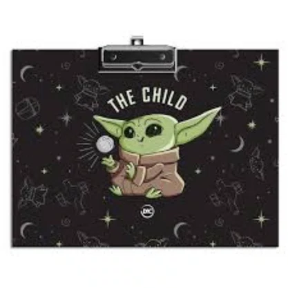 Prancheta Planner Semanal 12fls Mandalorian Star Wars DAC