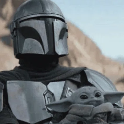 Prancheta Planner Semanal 12fls Mandalorian Star Wars DAC