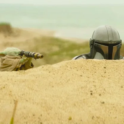 Prancheta Planner Semanal 12fls Mandalorian Star Wars DAC