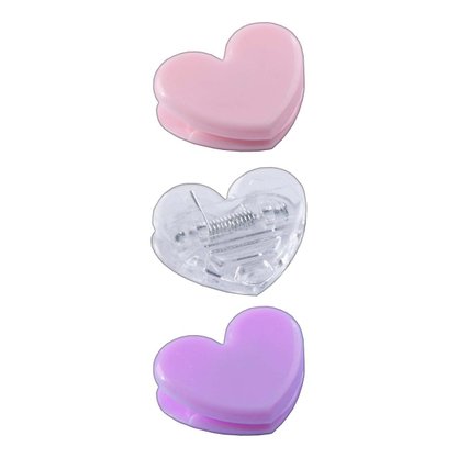 Prendedor Coração Com 06 Unidades Tilibra