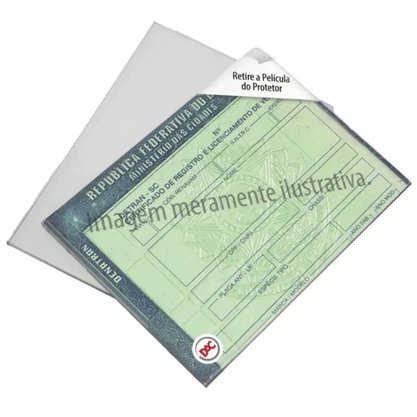 Protetor Documento Acrílico Carro DAC Ref. 1538 Unidade