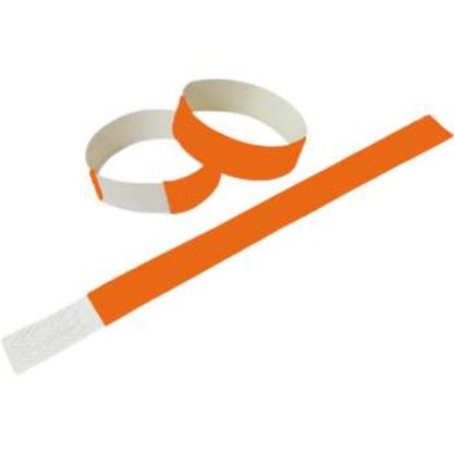 Pulseira Identificação Orange com 1000 unidades