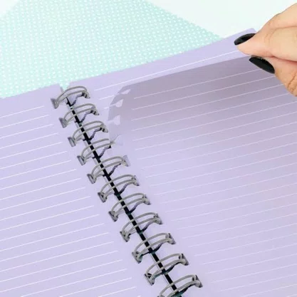 Refil Caderno Inteligente Divertidamente 48 Folhas 1/4 Ref. 5035RE DAC