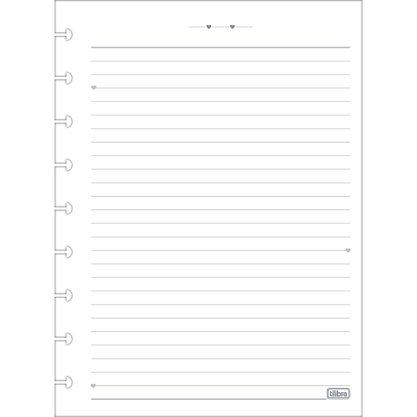 Refil para Caderno Tilidisco 80fls Tilibra