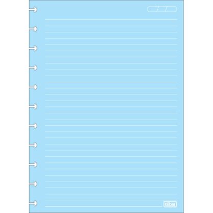 Refil Caderno Tilidisco Univ 50fls Coloridas Tilibra