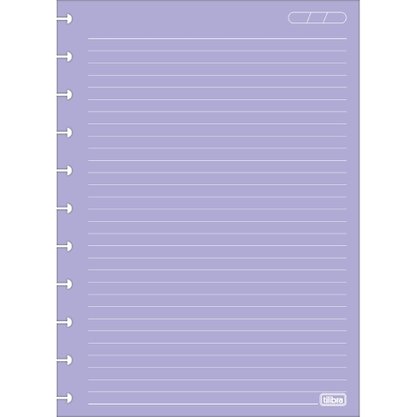 Refil Caderno Tilidisco Univ 50fls Coloridas Tilibra