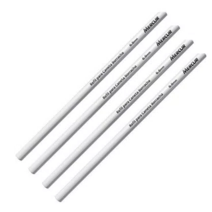 Refil para Caneta Borracha Mercur 6 mm Unidade