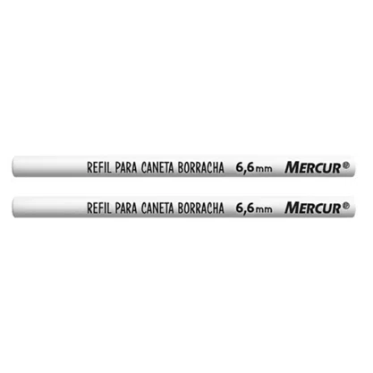 Refil para Caneta Borracha Mercur 6 mm Unidade