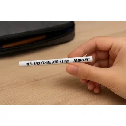 Refil para Caneta Borracha Mercur 6 mm Unidade
