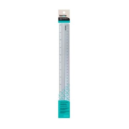 Régua Alumínio 30cm Bazze Unidade