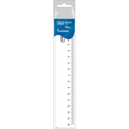 Régua Não Flexível 15cm Tilibra