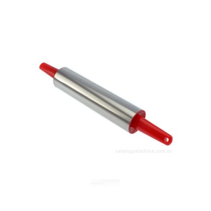 Rolo De Abrir Massa Inox E Plástico Catuaí