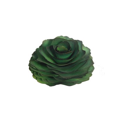 Rosa de Madeira Grande Verde Escuro Fiori