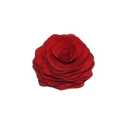 Rosa de Madeira Grande Vermelho Fiori