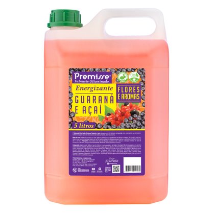 Sabonete Liquido Guaraná e Açaí 5 Litros Premisse