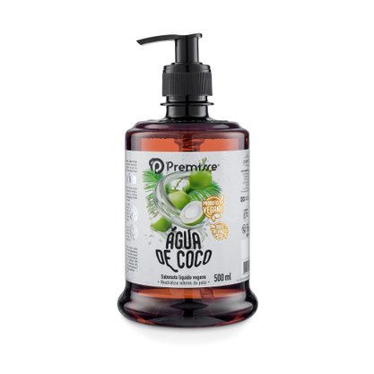 Sabonete Liquido Vegano Água de Coco 500ml Deoline