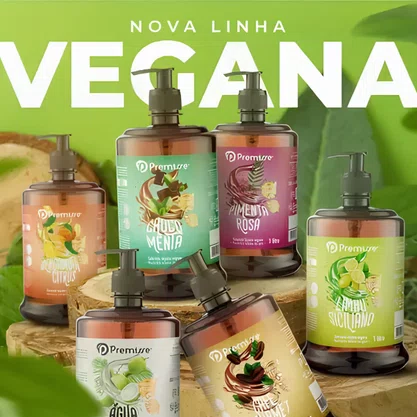 Sabonete Liquido Vegano Água de Coco 500ml Premisse