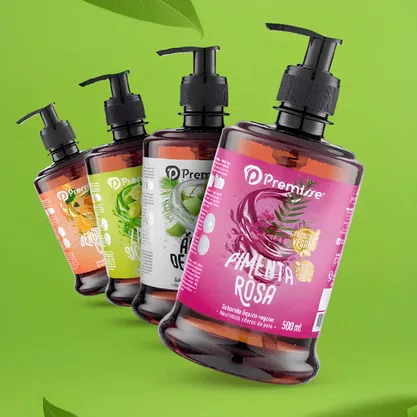 Sabonete Liquido Vegano Limão Siciliano 500ml Premisse