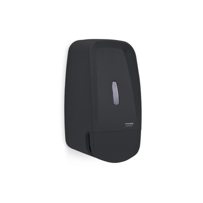 Saboneteira Plástica com Reservatório Preta 800ml Invoq Premisse