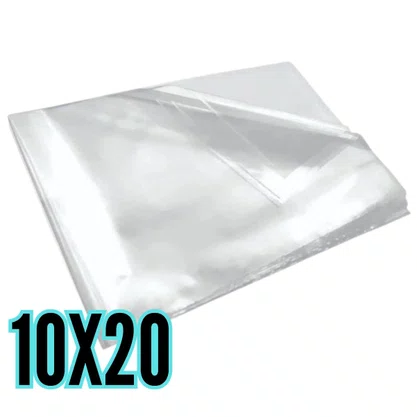 Saco Plástico Virgem 10x20 1kg