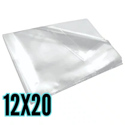 Saco Plástico Virgem 12x20 1kg