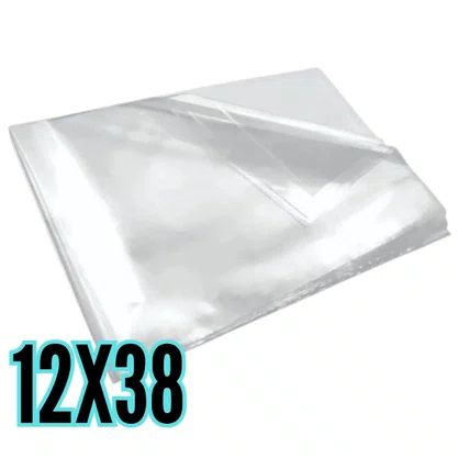 Saco Plástico Virgem 12x38 1kg