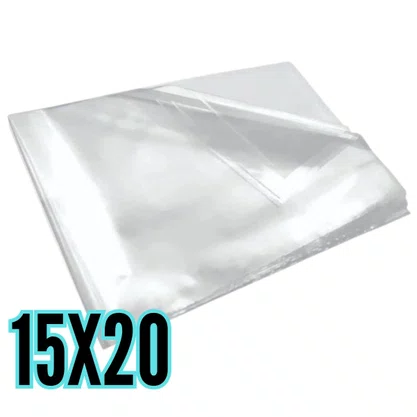 Saco Plástico Virgem 15x20 1kg