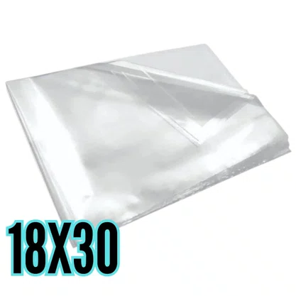 Saco Plástico Virgem 18x30 1kg