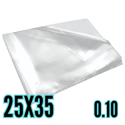 Saco Plástico Virgem 25x35 0.10 1kg