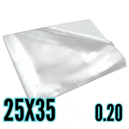 Saco Plástico Virgem 25x35 0.20 1kg