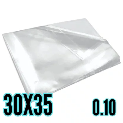 Saco Plástico Virgem 30x35 0.10 1kg