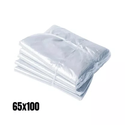 Saco Plástico Virgem 65x100 por Kg