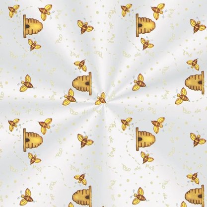 Saco Pp 10x14 Decorado Doce Mel Cromus C/ 100 Un