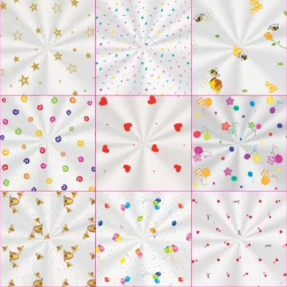 Saco PP 10x14 Decorado Sortido C/ 100un Cromus