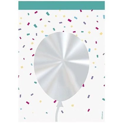 Saco Pp 11x19,5 Decorado Balao Regist Cromus 50un