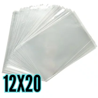 Saco PP 12x20 Brilhoso 1kg ZPP Embalagens