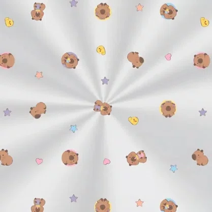 Saco PP 15x29 Decorado Capivara C/ 100un Cromus