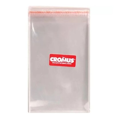 Saco PP 6x7 Adesivado com 100 Unidades Cromus