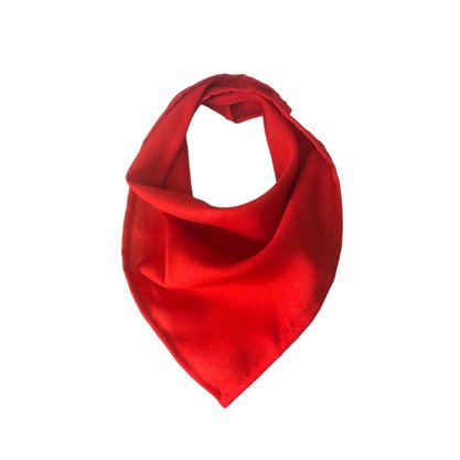 SEM FOTO Lenço Junino Cetim Vermelho