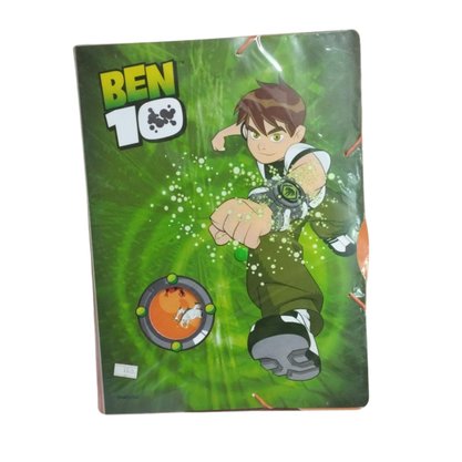 SEM FOTO Pasta Plástica Elástico Ben 10 Lombo 32mm Polibras