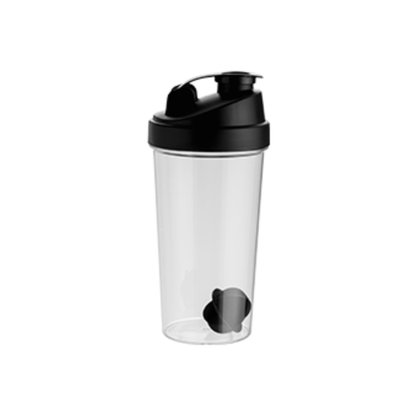 Shakeira Pratic Transparente Tampa Preta 700ml Op 33111 Neoplas