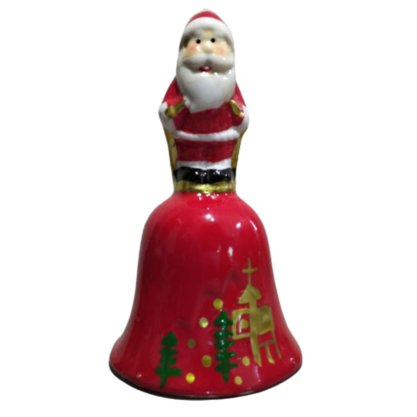 Sino Natal Cerâmica Papel Noel 11cm Ref 0680 Neotrentina