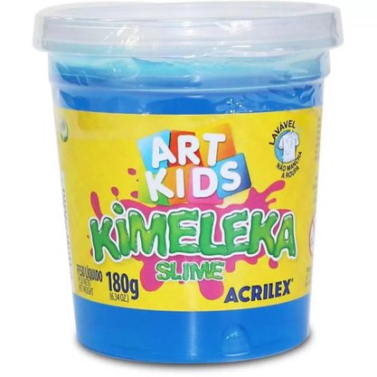 Slime Kimeleka 180g Azul ArtKids Acrilex