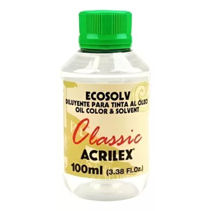 Solvente Eco Diluente para Tinta a Óleo 100ml