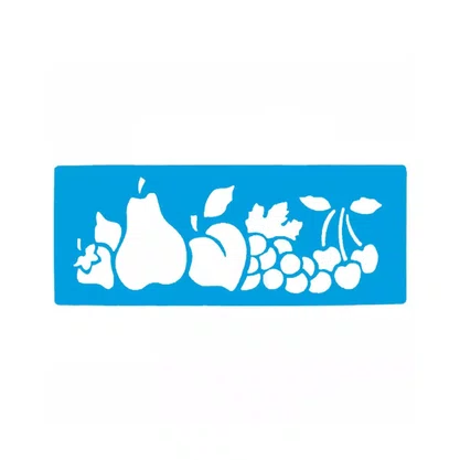 Stencil Frutas Ref 30000 1161 Acrilex
