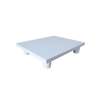 Tabuleiro Bolo Retangular Branco 20x30 TBRT